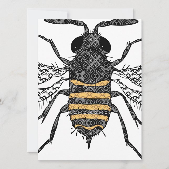 abeja vintage (Anverso)