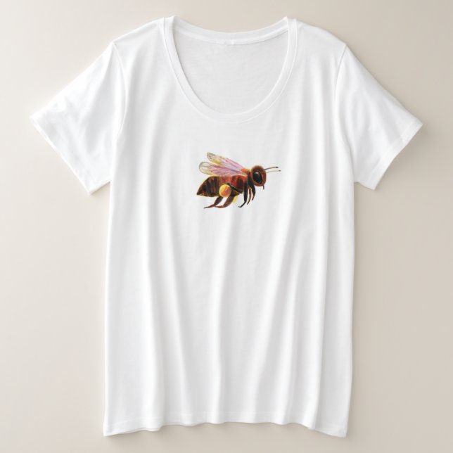 Abeja volando (Anverso del diseño)
