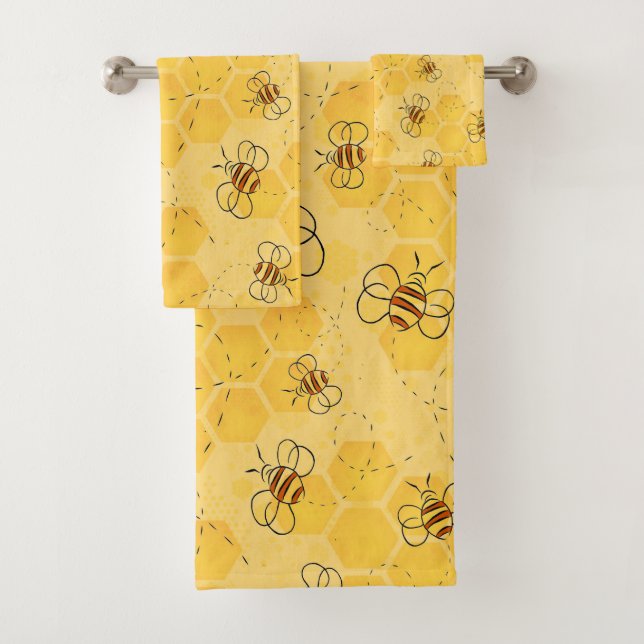 Abeja Zumbando Abejas de Miel Lindas  (In situ)