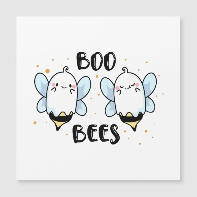 Abejas de fantasma cortas - Halloween divertida so (Anverso)