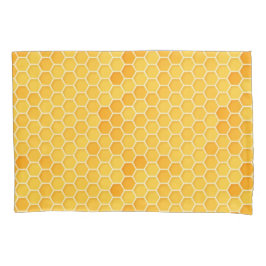 ¡Abejas de miel! Funda de almohada
