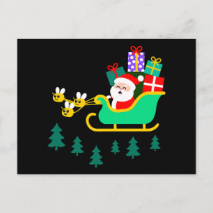 Abejas de Trineo de Santa Regalos de Navidad Árbol