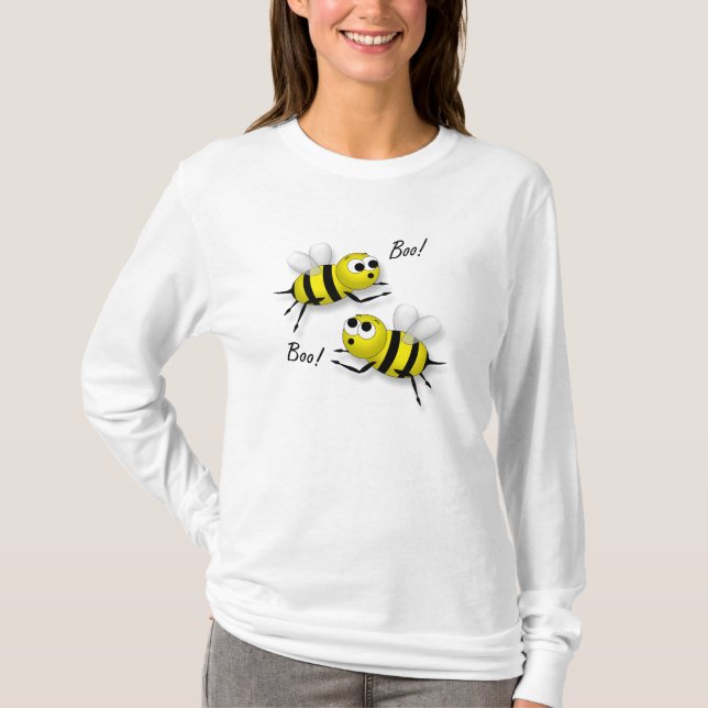Abejas del abucheo:: Halloween inspiró la camiseta (Anverso)