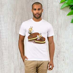 Abejas En Dos Biscuits Con Camiseta