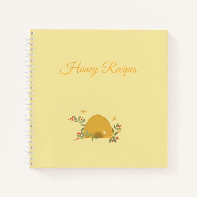 Abejas en un Cuaderno de Colmena (Anverso)