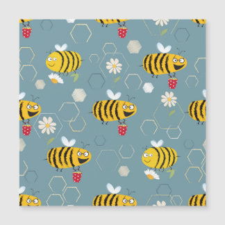 Abejas Polinizantes, Escena Jardín Floriente.