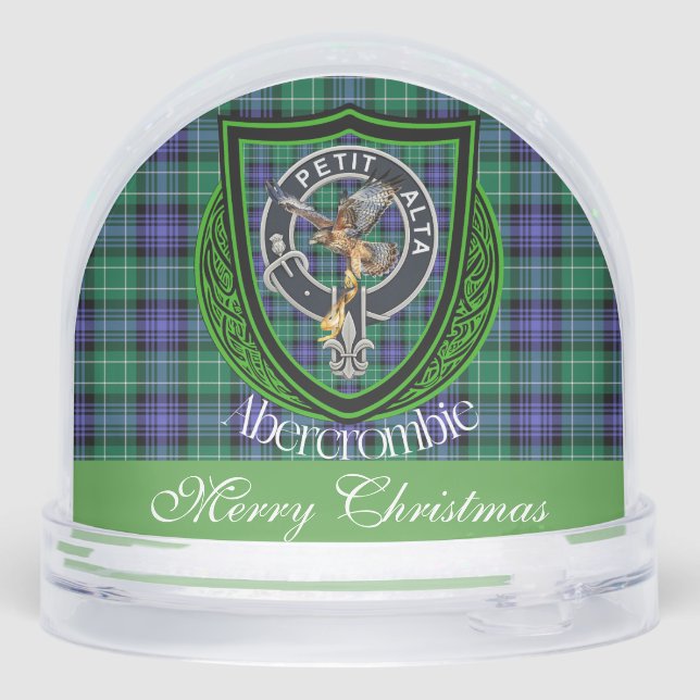 Abercrombie Scottish Clan Tartan and Crest (Reverso)