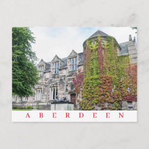 Aberdeen en postal de otoño