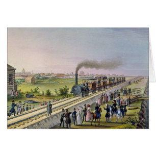 Abertura de la primera línea ferroviaria