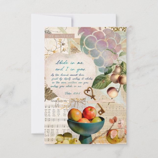 Abide a mi Fruitosa Fe (Anverso)