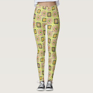 ABL - 0246 - Mandala verde - Leggings