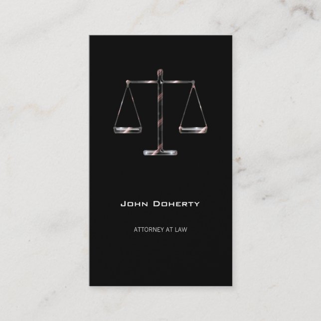 ABOGADO EN la LEY - tarjeta de visita (Anverso)