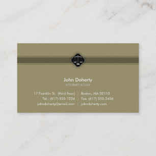 ABOGADO EN la LEY - tarjeta de visita