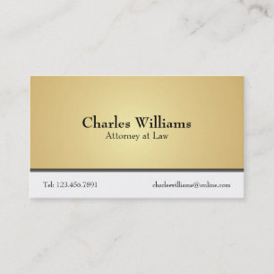 Abogado en la ley - tarjetas de visita