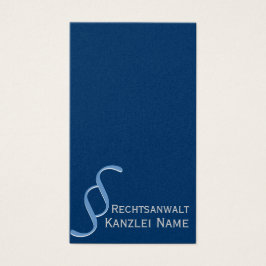 Abogado tarjeta de presentación