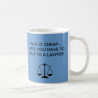 Abogados divertidos de las tazas de café