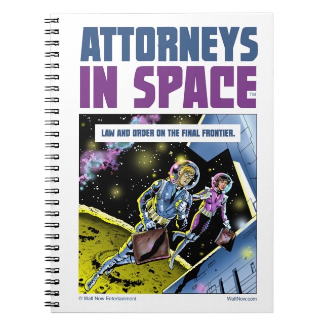 ABOGADOS EN cuaderno del ESPACIO (Frente)