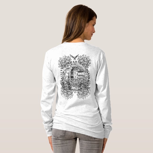 Abolición de la camiseta de manga larga con armas  (Reverso completo)