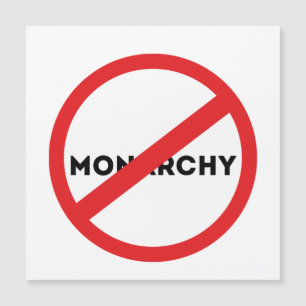 Abolir la carta magnética de la monarquía