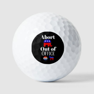 Abortar GOP fuera de la Oficina Bola de Golf