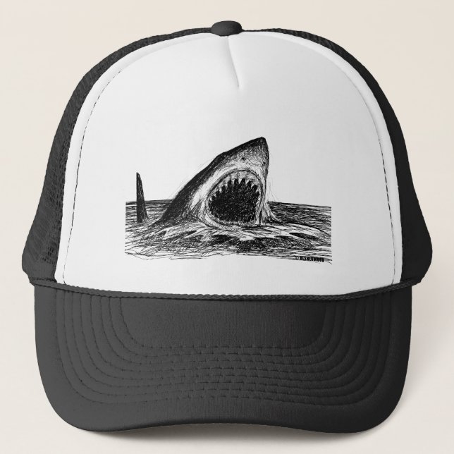 ABRA el gorra del camionero del arte de la marca (Anverso)