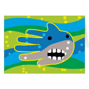 Abra el tiburón de la boca