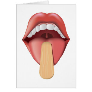 Abra la boca con el depresor de lengua