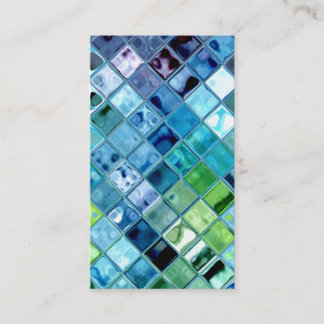 Abra las tarjetas de visita adaptables de la