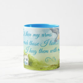 Abrace con mis rezos la taza del campanero de 11
