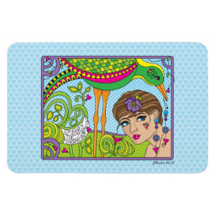 Abrace El Imán Inesperado-Flexible 6"x4"
