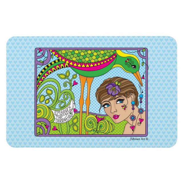 Abrace El Imán Inesperado-Flexible 6"x4" (Horizontal)