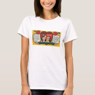 abráceme camisa apretada del polvo de la bolsita