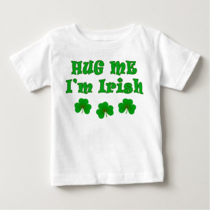 Abráceme camisetas irlandés