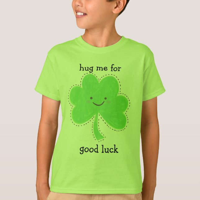 abráceme para la camiseta del día del St. Patricks (Anverso)