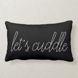 abracemos la almohada de tiro negra