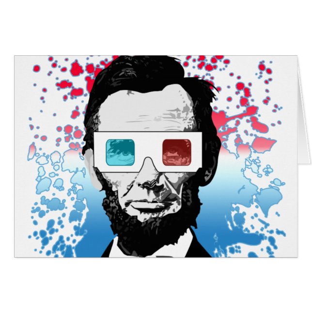Abraham Lincoln - 3D (Anverso (Horizontal))