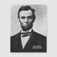 Abraham Lincoln - Con la malicia hacia ningún imán