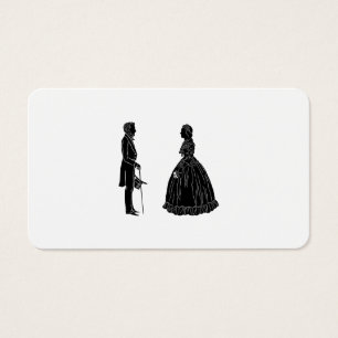abraham lincoln mary todd lincoln silueta baile