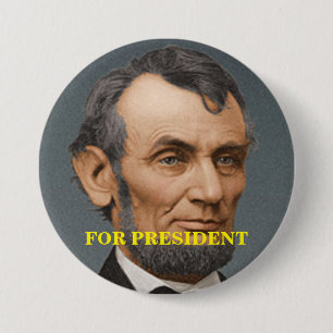 Abraham Lincoln Para El Botón Presidente