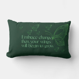 Abraza el Cambio Almohada Lumbar