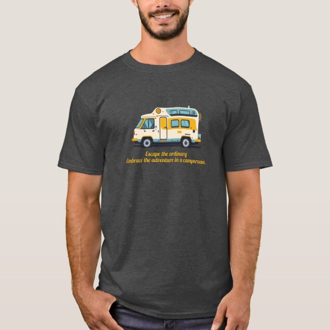 Abraza la aventura. Nueva camiseta VanLife (Anverso)
