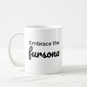 Abraza la taza de café de fursona
