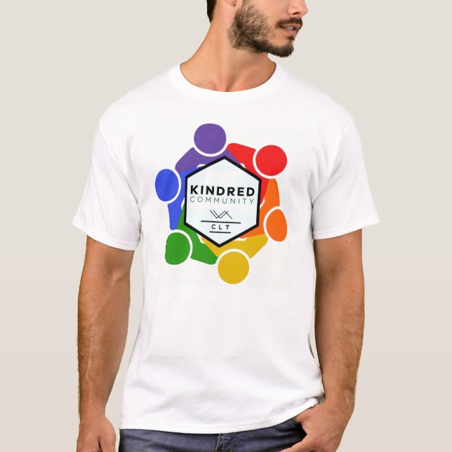 "ABRAZA TODO" Camiseta básica para hombre (Anverso)