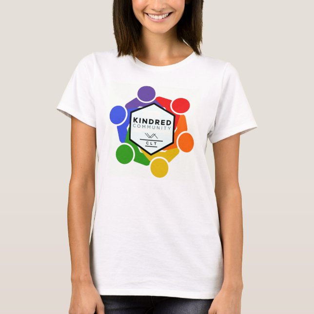 "ABRAZA TODO" camiseta básica para mujer (Anverso)