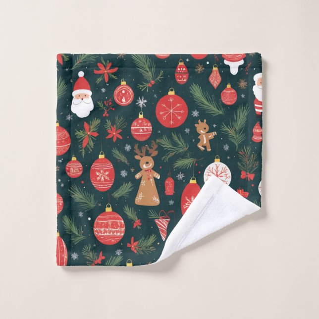 Abrazando el espíritu navideño, Feliz Navidad (Toallita)