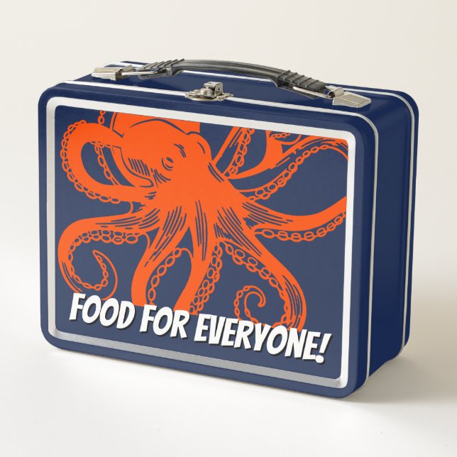 Abrazando pulpo naranja (Anverso)