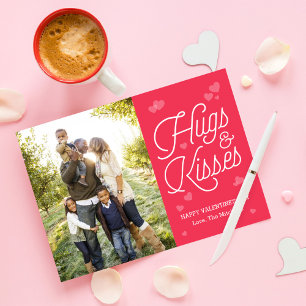 Abrazando tarjetas de El día de San Valentín de gu