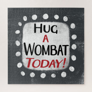 Abrazo A Wombat Hoy Rompecabezas