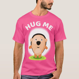 Abrazo de camiseta de hedgehog