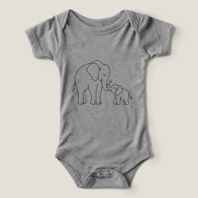 Abrazo de Elefante Suave (Diseño delantero )